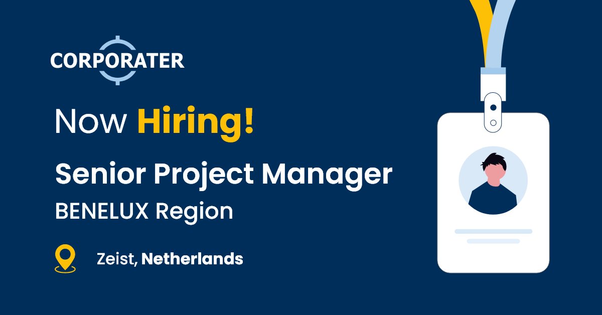 Corporater's tweet image. Lead enterprise #GPRC software implementations across Benelux. Drive structured delivery, manage executive stakeholders, and ensure predictable project success in Dutch and English.
Learn more and apply here - corporater.teamtailor.com/jobs/7240916-s…
#Hiring #Careers #Benelux #TheNetherlands #GRC