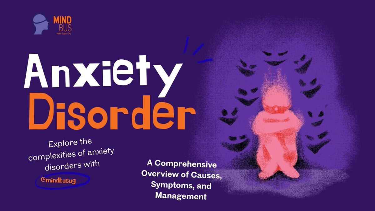 mindbusug's tweet photo. Understanding Anxiety Disorder is more than just knowing the symptoms, it’s about recognizing the silent battles many face every day.
#AnxietyAwareness #MentalHealthMatters #EndTheStigma https://t.co/bBwOzhCW1o