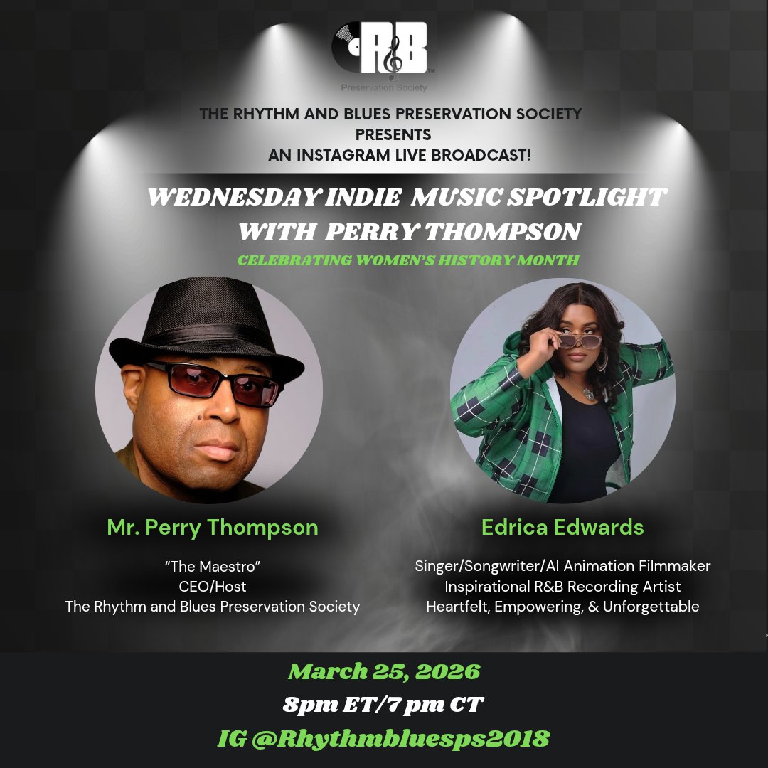 Rhythm and Blues Preservation Society tweet media