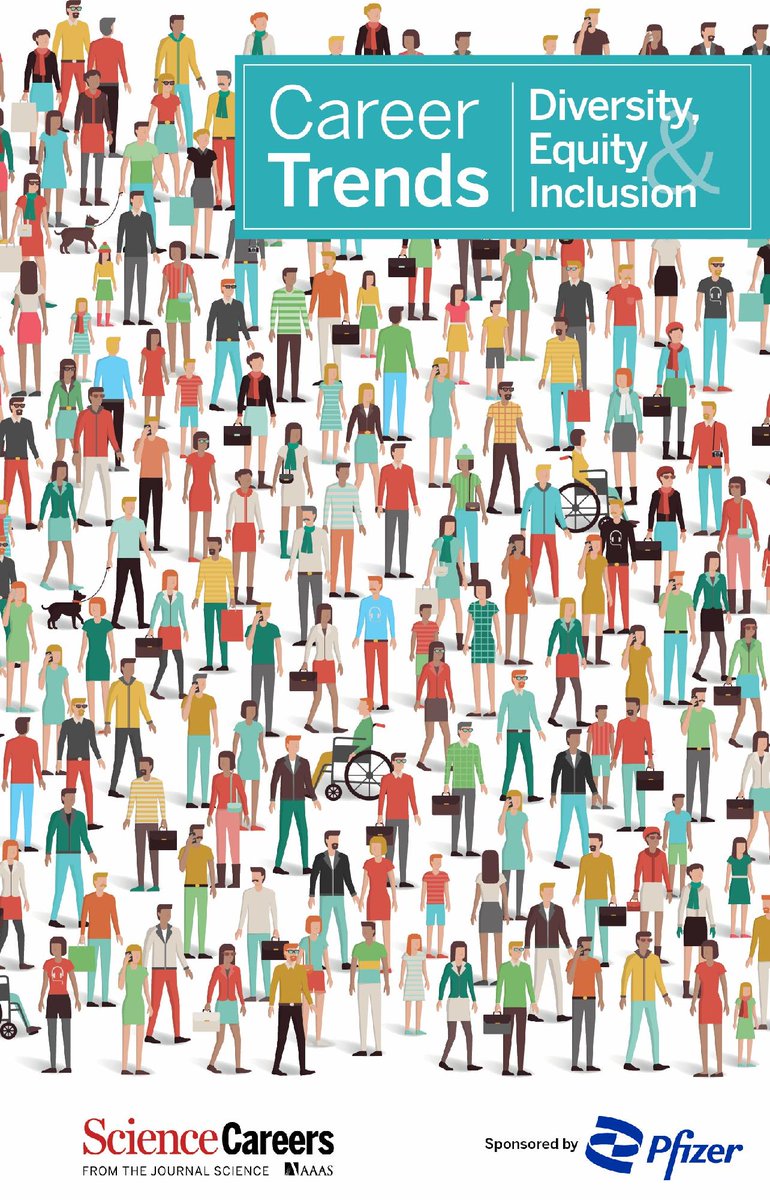ScienceCareers's tweet image. 📗Career Trends: Diversity, Equity &amp;amp; Inclusion

In this free booklet, scientists share strategies for managing lives and careers while overcoming barriers. 

➡️ Download it today: bit.ly/3ZRjefL

#STEMCareers #ScienceCareers #DEI