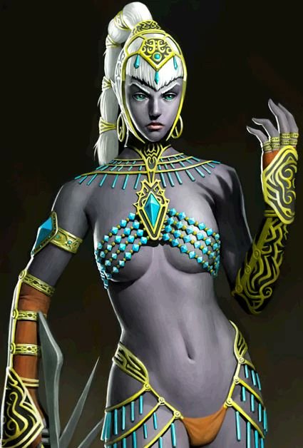 deodrith's tweet photo. @QueenS94927 It's probably just me, but she reminds me of cirith

Would be a good dark elf look https://t.co/Pl0qdvjdQe