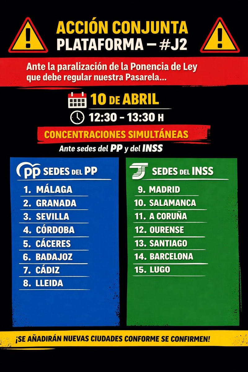 Ante el silencio político, los mutualistas no pueden quedarse quietos. La Pasarela al RETA no es un capricho: es justicia para miles de profesionales con pensiones de 300€. Si no responden, habrá que hacer más ruido, más unidad y más presión. El silencio no nos va a frenar.