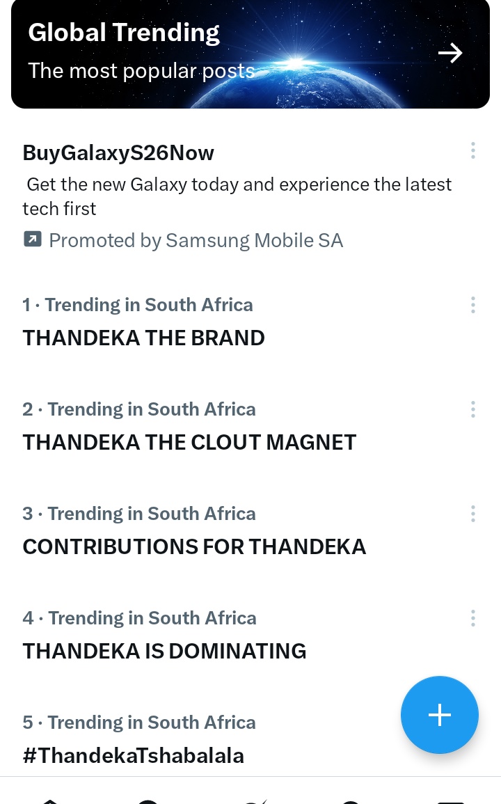 Dear brands
This is how well known your brands could be when you work with Thandeka and us. We will buy everything as long as it has Thandeka's name on it
THANDEKA IS DOMINATING 
CONTRIBUTIONS FOR THANDEKA
#ThandekaTshabalala
#ThandekaTheBrand