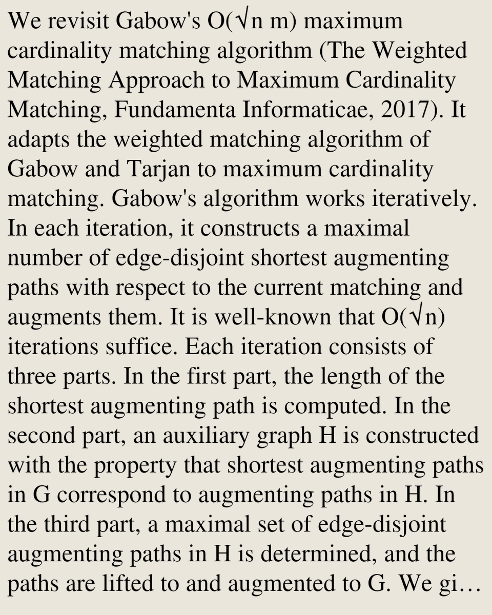 Data Structures and Algorithms arXiv tweet media