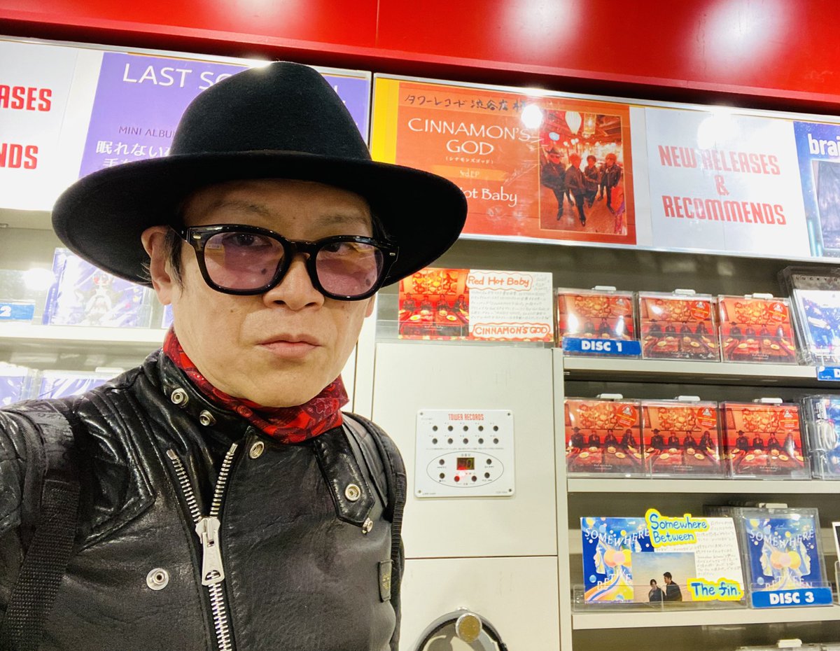 本日
CINNAMON’S GOD  
★Red Hot Baby
リリース🌶️

TOWERRECORDS 渋谷店
にて⚡️

#タワ渋訪店