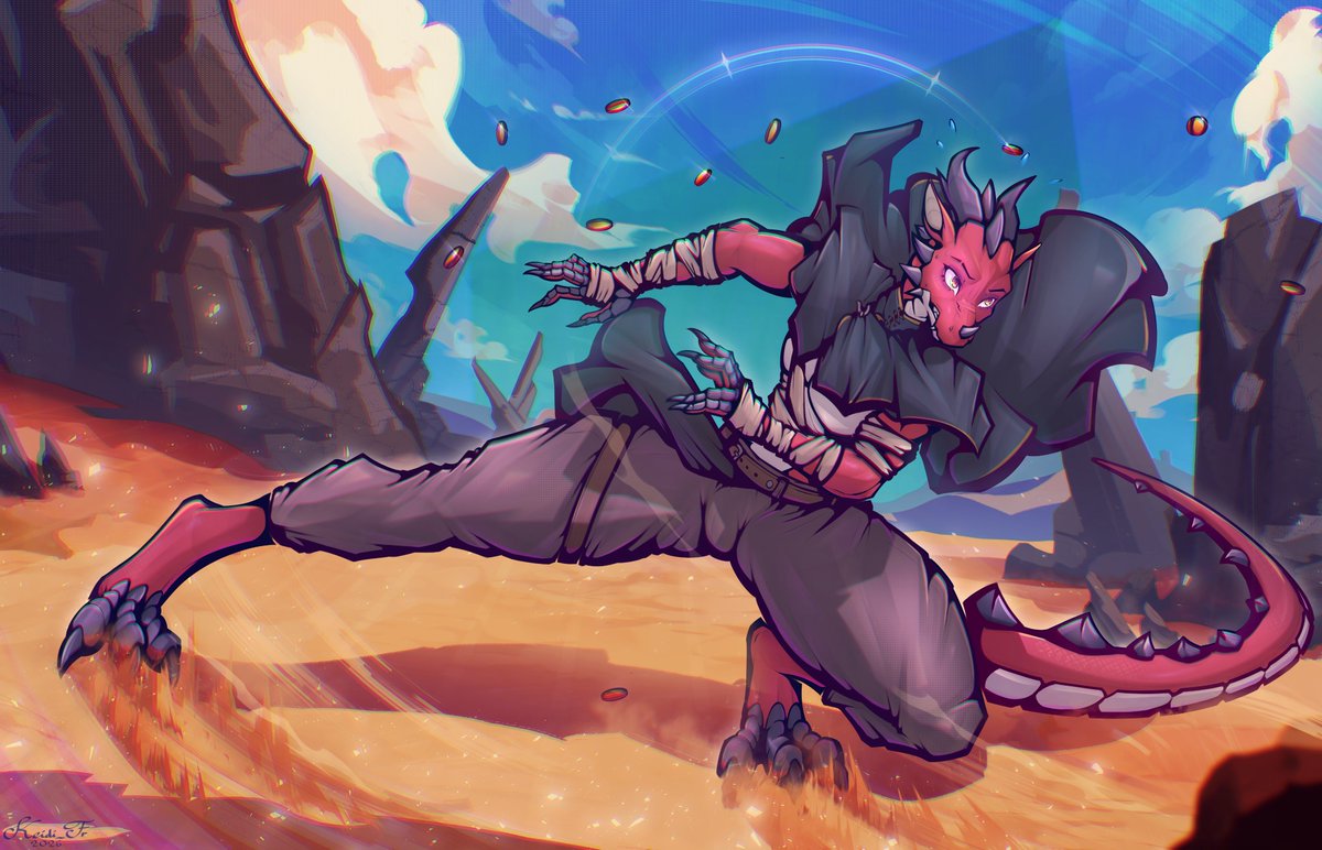 Keidi_F's tweet photo. Love kobolds, always getting in trouble~💫❤️ https://t.co/Ag5WzOTcn7