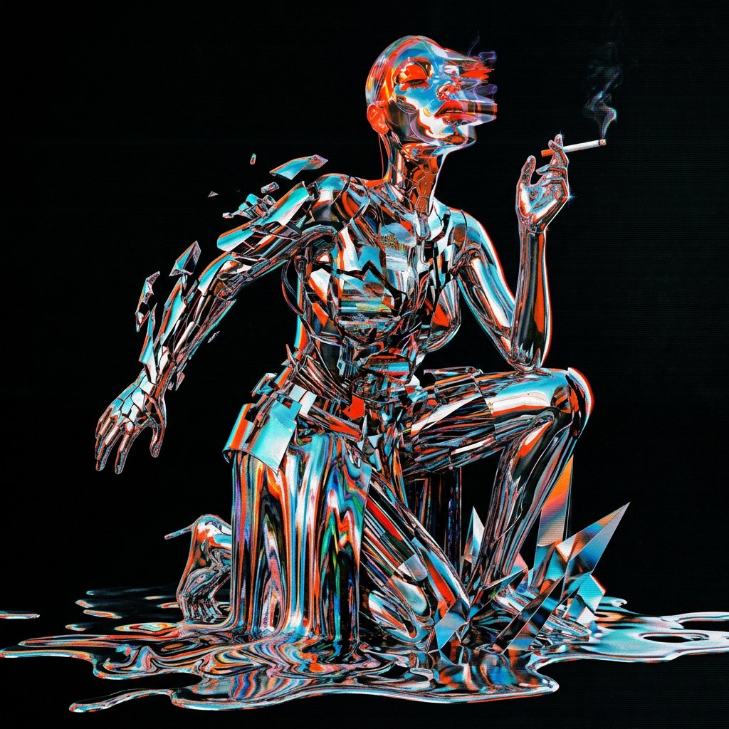 Valinoo_'s tweet photo. VALINO ATELIER: UNFIXED #007
A one-of-one digital fashion piece rendered in 4096 resolution, exploring collapse, fluid distortion, and fractured form.
Breaking. Melting. Unfixed.
🔗 https://t.co/25IkEuPhH7
#NFT #DigitalArt #NFT #Web3 #UNFIXED #ValinoAtelier #NFTCommunity https://t.co/s1rtU5XiNz