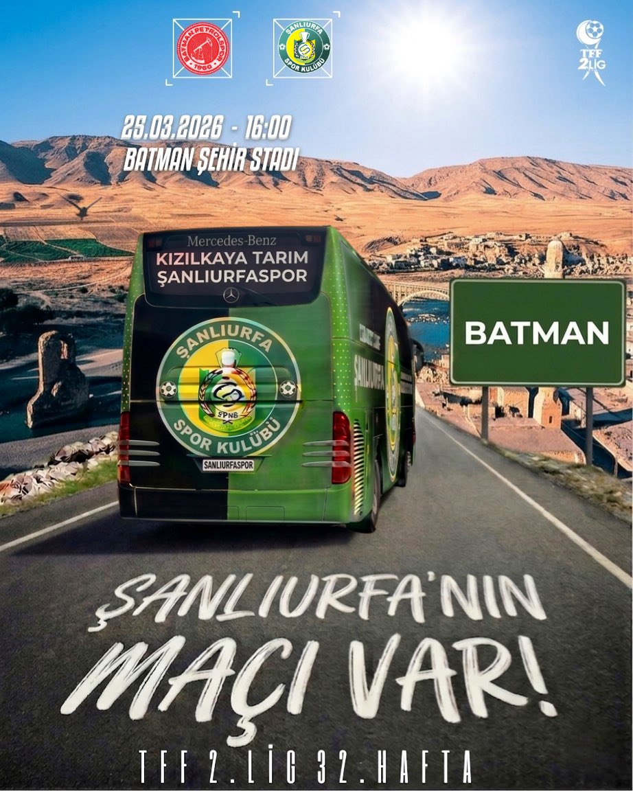 MslmEski2's tweet photo. Bugün günlerden Şanlıurfam play-off aşkına Batman'dan puan ya da puanlarla dönmeyi nasip et Allahım 
@Sanliurfaspor @hasansildak https://t.co/eMBywgMEsg