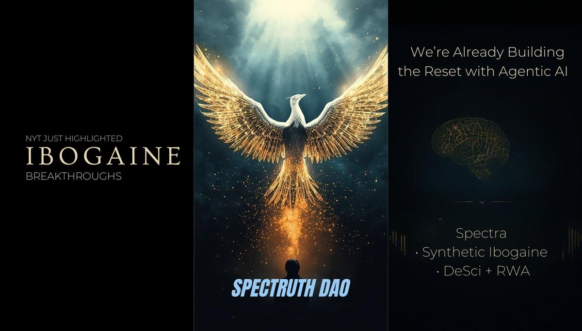 Spectruth (AI + Ibogaine = PTSD Relief) tweet media