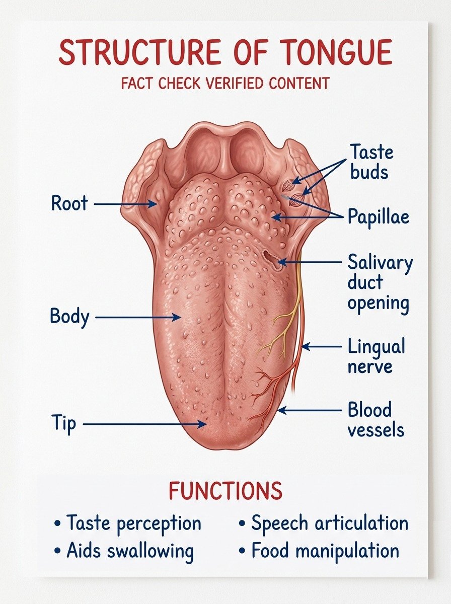 cooltechtipz's tweet photo. Anatomy of the tongue https://t.co/awbuUzPUyR