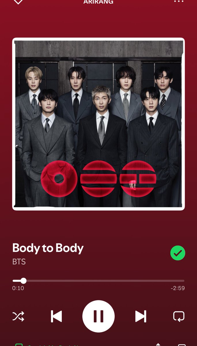 Pea⁷ | ARIRANG tweet media