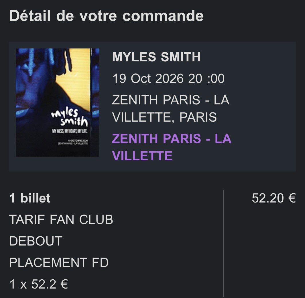 On se voit en octobre <a href="/MylesSmithUK/">Myles Smith</a> !!!!!!