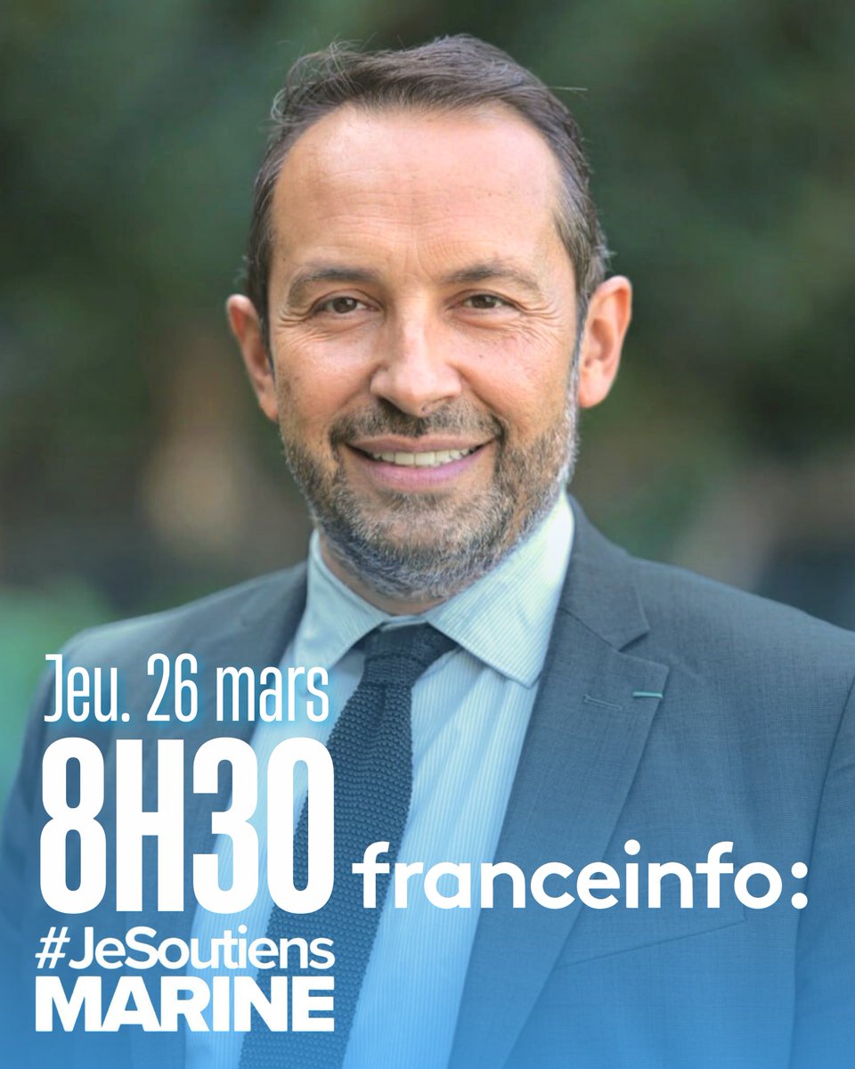 📺Retrouvez-moi demain matin à 8h30 sur @Franceinfo TV et radio