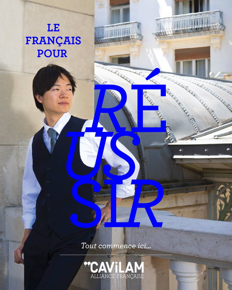 CavilamAF's tweet photo. Le Français pour … réussir 📚
Construisez votre avenir avec le CAVILAM - Alliance Française.

Information et inscription ➡ https://t.co/29v7m01MlE https://t.co/AJUGVNKNLK