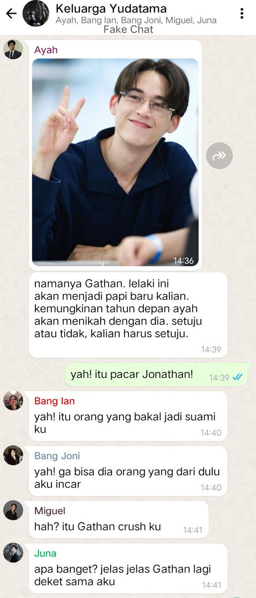 vnsmoek's tweet photo. what if:
Gathan si primadoni dikeluarga Yudatama.
#JossGawin #JossWayar #GawinCaskey #GongYoo #DprIan #JohnnySuh #KooJunhoe #KimMingyu https://t.co/y6EJi2fZKq