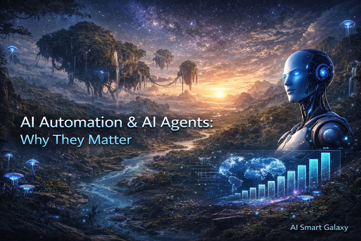 AiSmartGalaxy's tweet photo. AI is the leverage.
Use it or fall behind. 🚀
#aismartgalaxy #ai #automation #aiagents https://t.co/irbhAlbhsT