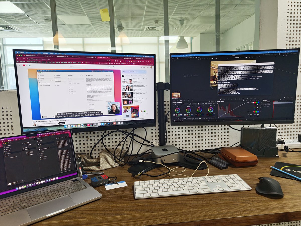 NeoAbhiArc's tweet photo. Starting my journey as a builder, already feeling energised using claude code as a designer, setting up things... Learning and growing more than just a pixel pusher in figma https://t.co/XoTg6vAGb2
