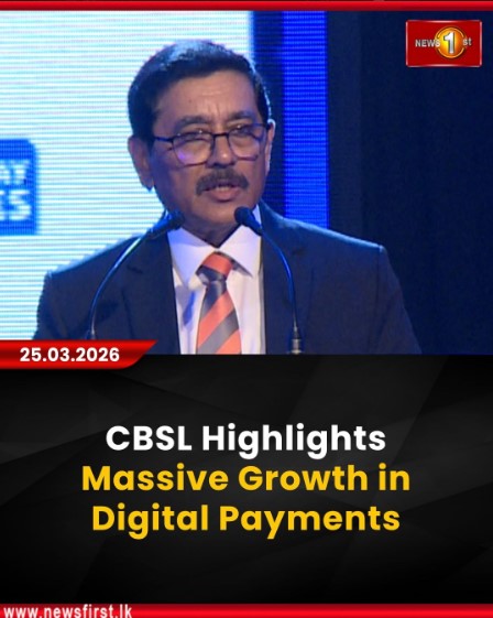 NewsfirstSL's tweet photo. CBSL Highlights Massive Growth in Digital Payments
Details: https://t.co/W1itIf68EW
#NewsFirst #NewsFirstEnglish #SriLanka #CBSL #DigitalPayments #GovPay #DigitalEconomy https://t.co/W9b92ZzwIp