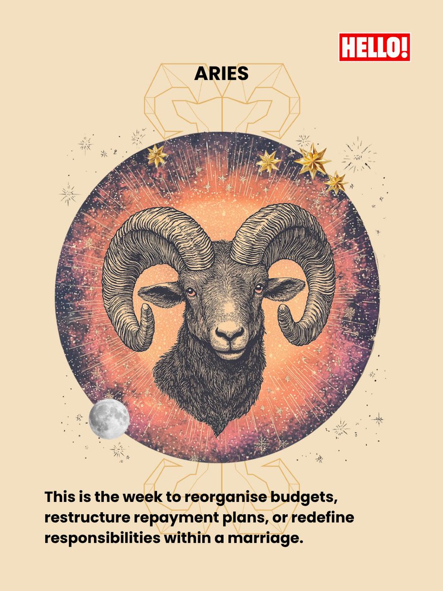HELLOmagIndia's tweet image. Ready to see what the stars have in store? Read your weekly horoscope here: hellomagazine.in/horoscope #HELLOIndia #HELLOMagazine #HELLOHoroscope #Horoscope #Astrology