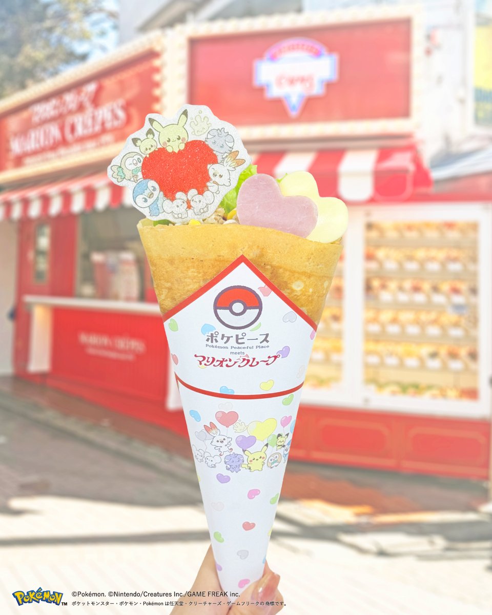 マリオンクレープ【公式】 tweet media