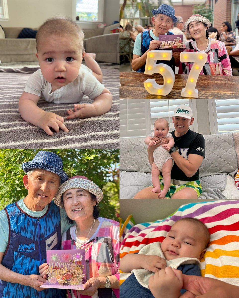 MikuniTaro's tweet image. From now on, my posts might be more about my grandkids rather than my old, ugly face…🤣 They truly are blessings from above! ❤️ #MoreToCome 👏🏻