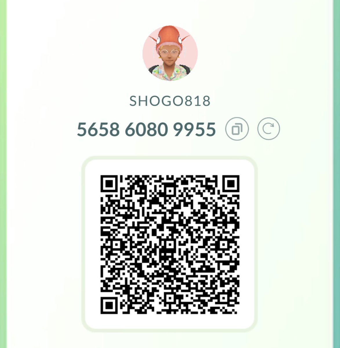 SGo818's tweet photo. ポケモンGOフレンド募集中です🙋‍♂️

毎日ギフト送ります✨
大親友＋までまったりギフト交換できる方大歓迎🎁
レイドもお誘いします🫡

まったりENJOY勢でガチ勢ではないですが、仲良くしてください✌️
申請時はコメントいただけたら助かります👍

#ポケモンGO 
#ポケモンGOフレンド募集 https://t.co/zC1S7aXbJ7