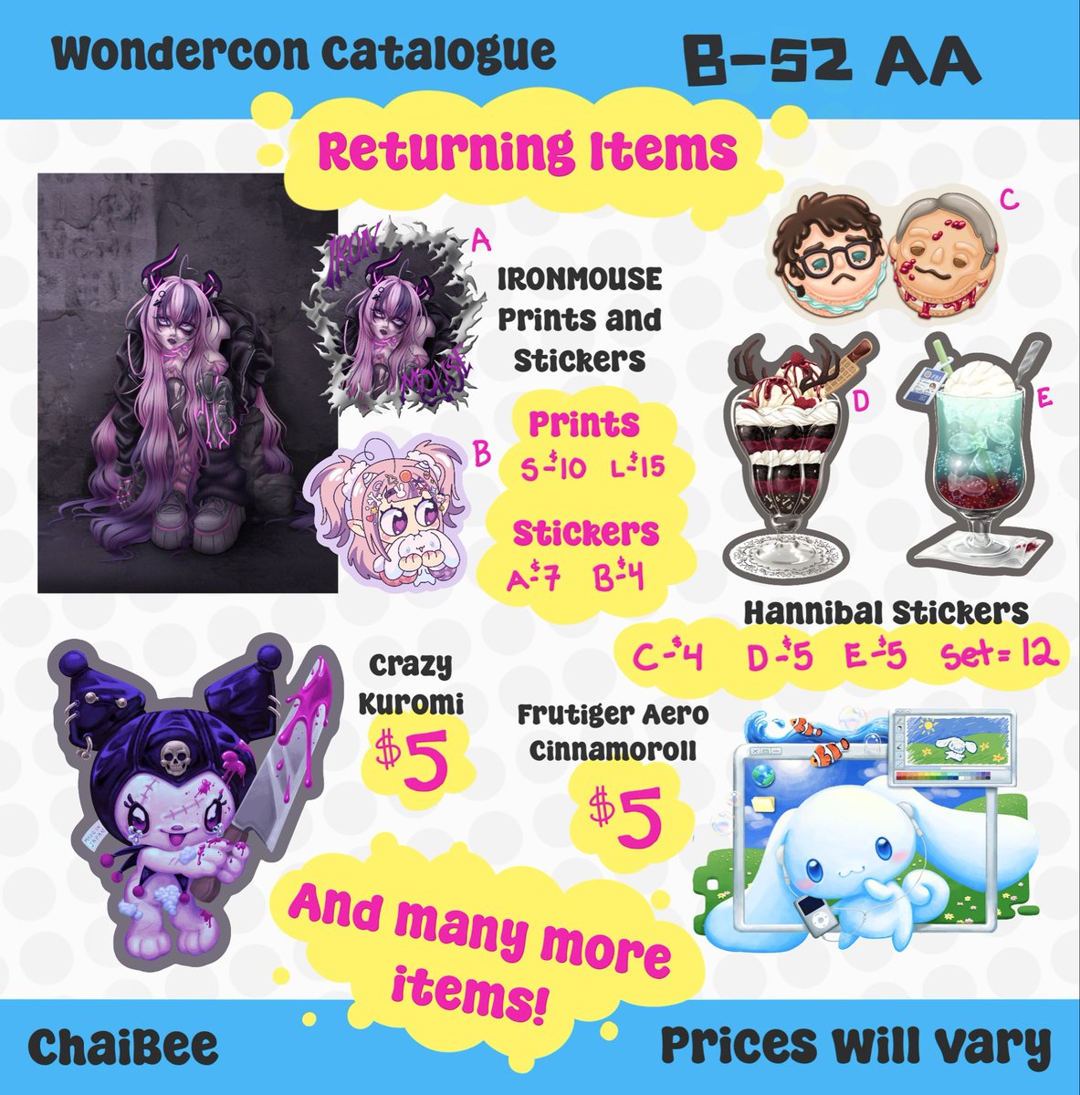 💝ChaiBee💙 @ WONDERCON B-52 AA tweet media