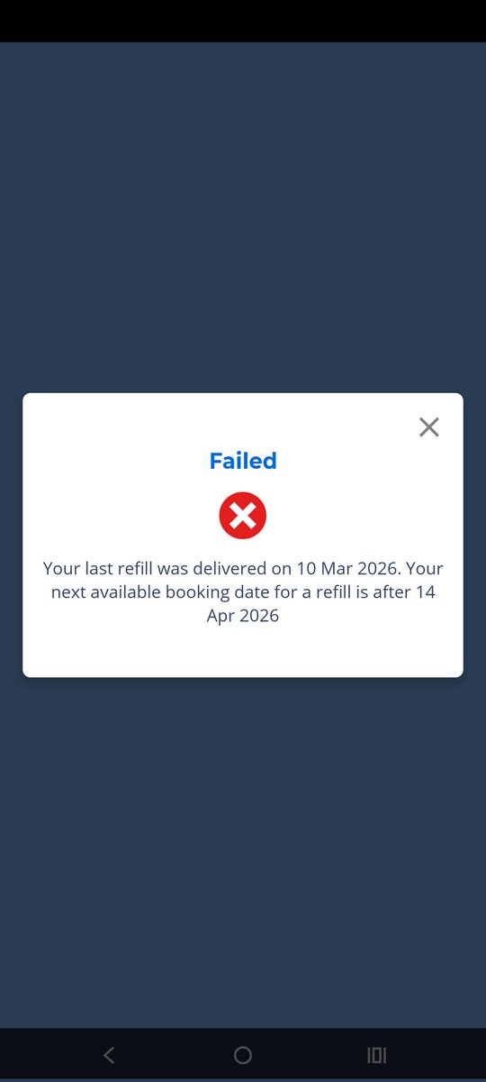 nitingodbole's tweet photo. @PetroleumMin Minimum gap mentioned in your tweet is 25 days but this morning I was trying to book a cylinder thru BPCL app, it is showing 35 days. https://t.co/nd6z4pZ47E