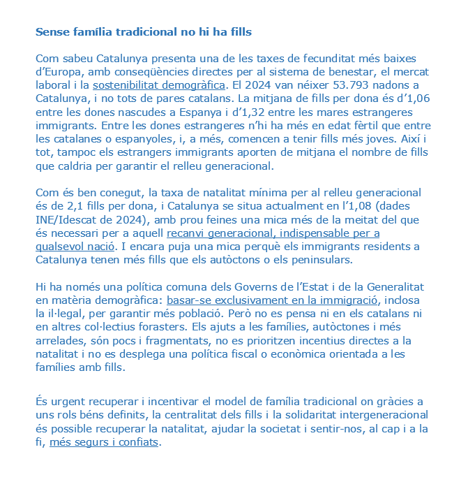 Fem feina en el que més val la pena
Ens ajudes, info@elfront.cat
<a href="/santiagoespot/">Santiago Espot</a> <a href="/FNC_Casacuberta/">Jordi Casacuberta</a> <a href="/NavalMarti/">Martí Naval 🏴󠁧󠁢󠁥󠁮󠁧󠁿</a>