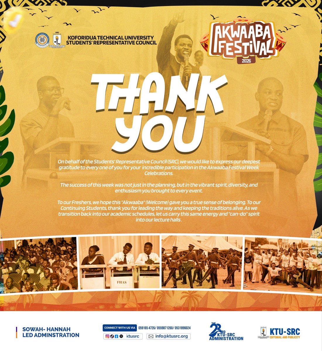 Koforidua Technical University SRC tweet media