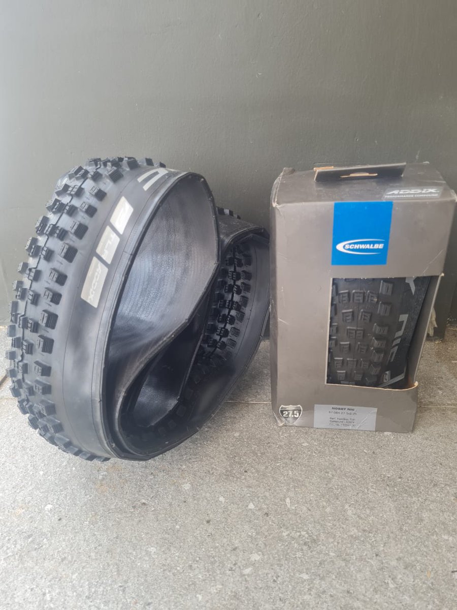 fallantinog's tweet photo. WTS: Schwalbe Nobby Nic - 27,5 x 2,25 https://t.co/TVGEXV5pem https://t.co/E4Jyy1czTD