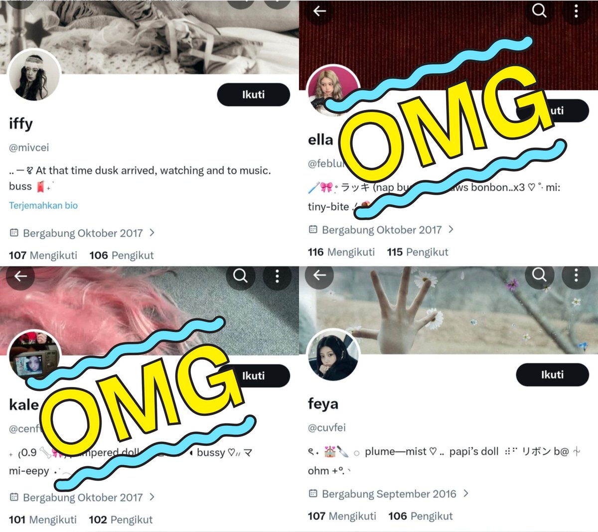 ๐๐ก๐๐ง๐ โข jual akun tweet media