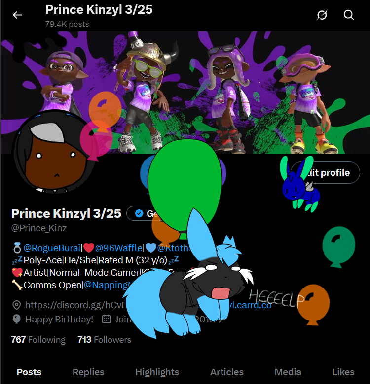 Prince Kinzyl 3/25 tweet media