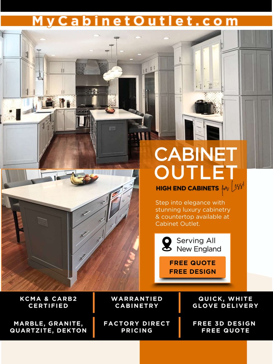 MyCabinetOutlet's tweet image. MyCabinetOutlet.com (800) 886-2808 Remodeling your kitchen or bathroom? From gorgeous cabinets to stunning countertops, we’ve got everything you need to bring your vision to life. #BostonHomes #merrimackvalley #nhseacoast #northshoreliving #nhlakesregion