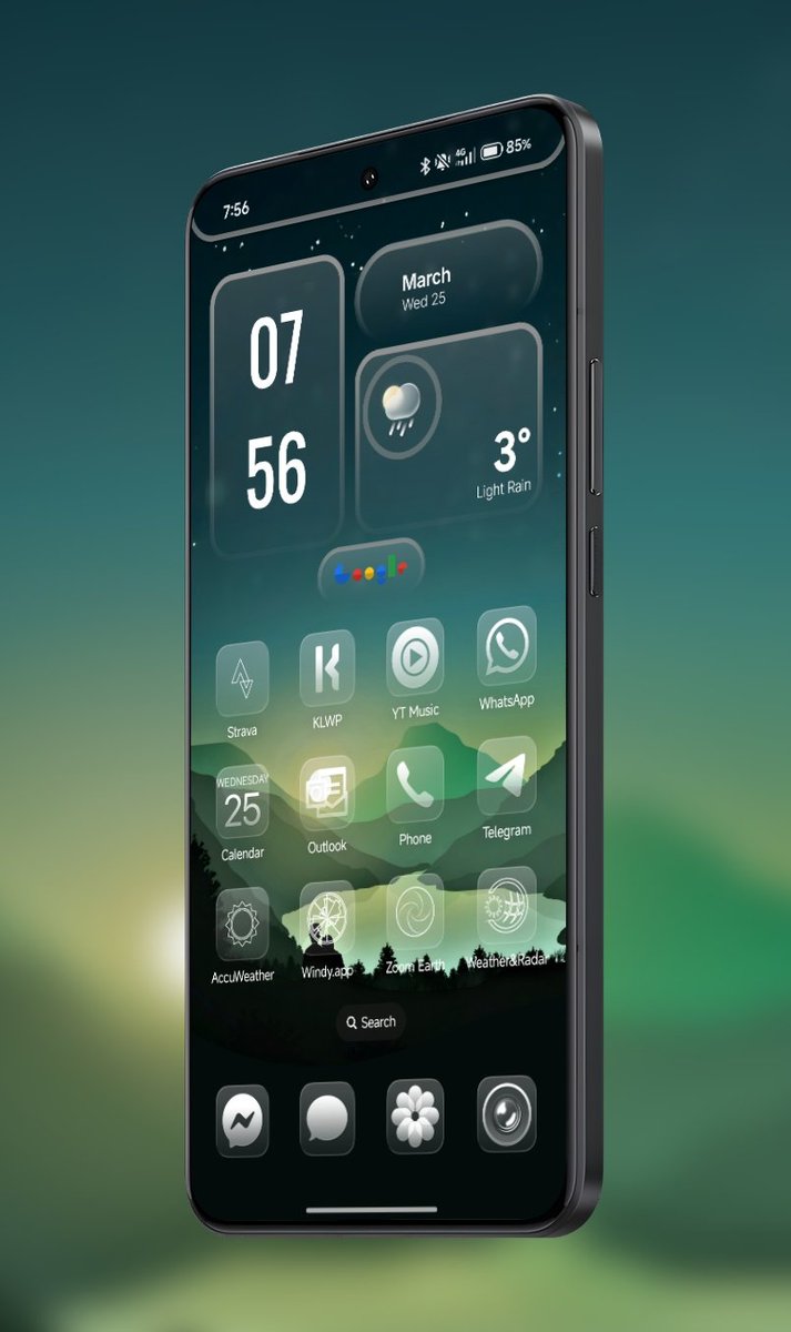 Markfern811's tweet image. Wednesday Glass
Wall Moonlit Walls @wigebox 
#klwp setup 
Icons Super 26 HyperOS theme 
#Poco Launcher 
#PocoF8Ultra