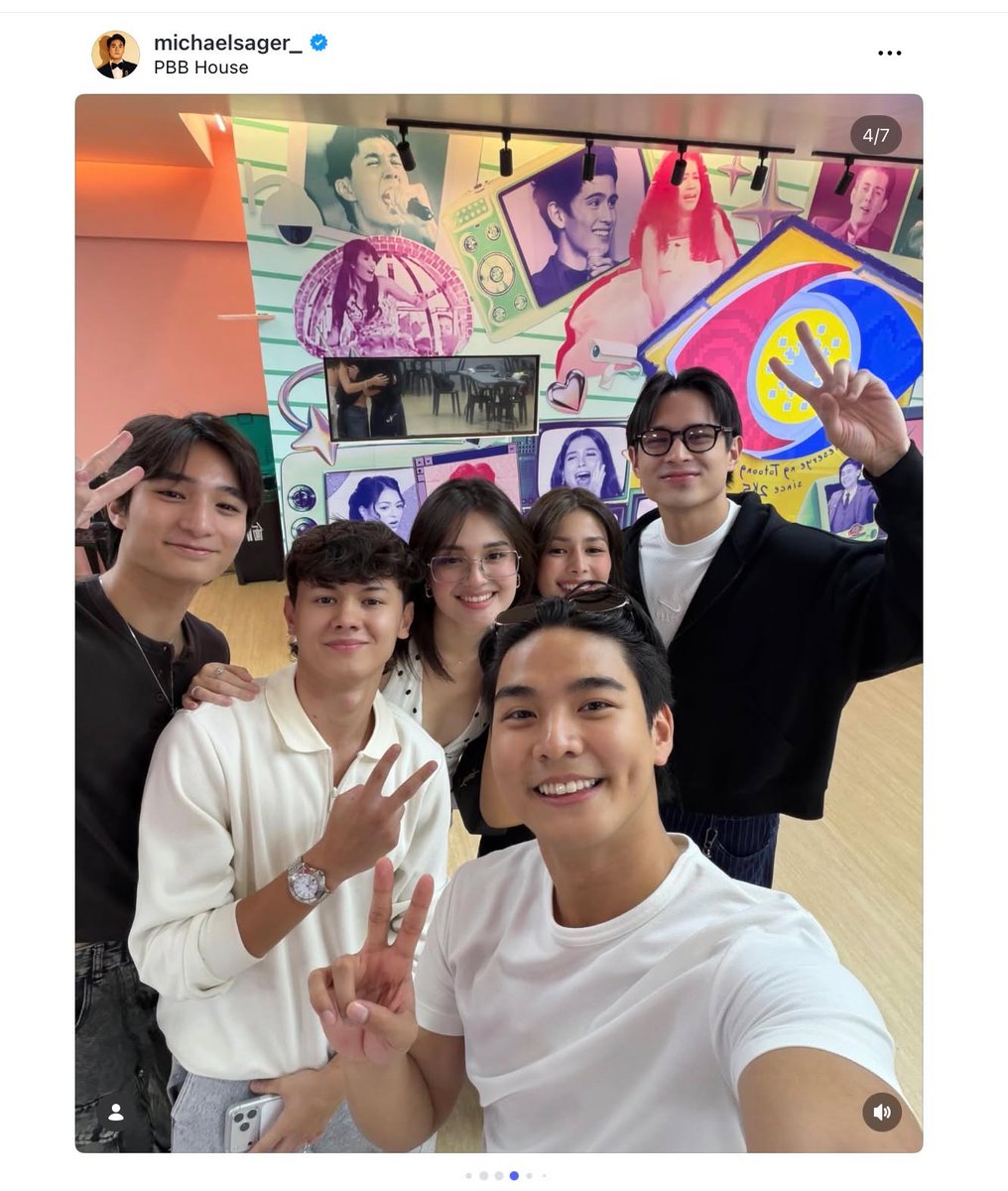 lelquinofc's tweet photo. 20260325 | Instagram Post Update from @/michaelsager_

Joaquin with AZ, Kira, Michael, Josh and Ralph. 

#JoaquinArce | #LelQuin https://t.co/qwiD8BvRcN