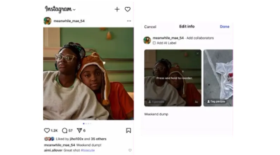 The_Artery's tweet photo. Instagram now allows users to rearrange carousel posts https://t.co/AzELj6MJw1 

The much-requested feature lets creators edit image &amp; video order after publishing

#InstagramUpdate #SocialMediaTips #CarouselPosts #InstagramFeatures #SocialMediaMarketing #InstagramTips https://t.co/Un2lGLW4U1