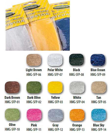 FFTCOUK's tweet image. #hemingways #flytying  #predatorfishing
HEMINGWAY STREAMER FIBRES, PREDATOR
Hemingway’s Predator is a must have for oversized flies, and toothy fish.
Available in 14 colours HERE &amp;gt;&amp;gt;&amp;gt;fly-fishing-tackle.co.uk/acatalog/hemin…