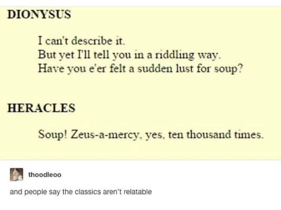 Classical Studies Memes tweet media