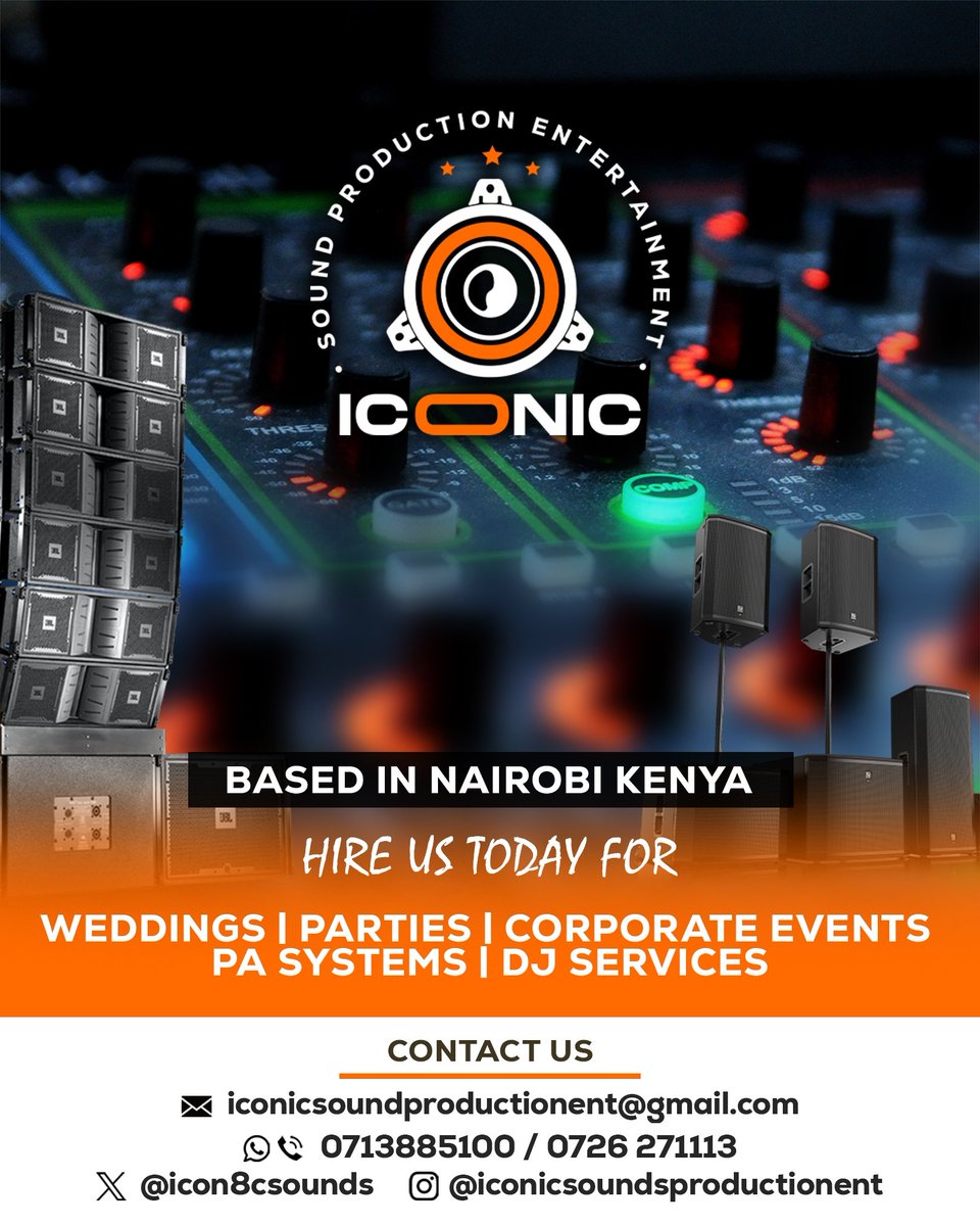 Iconic sound production entertainment tweet media