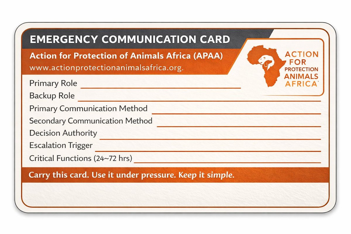 Action for Protection of Animals Africa - APAA tweet media