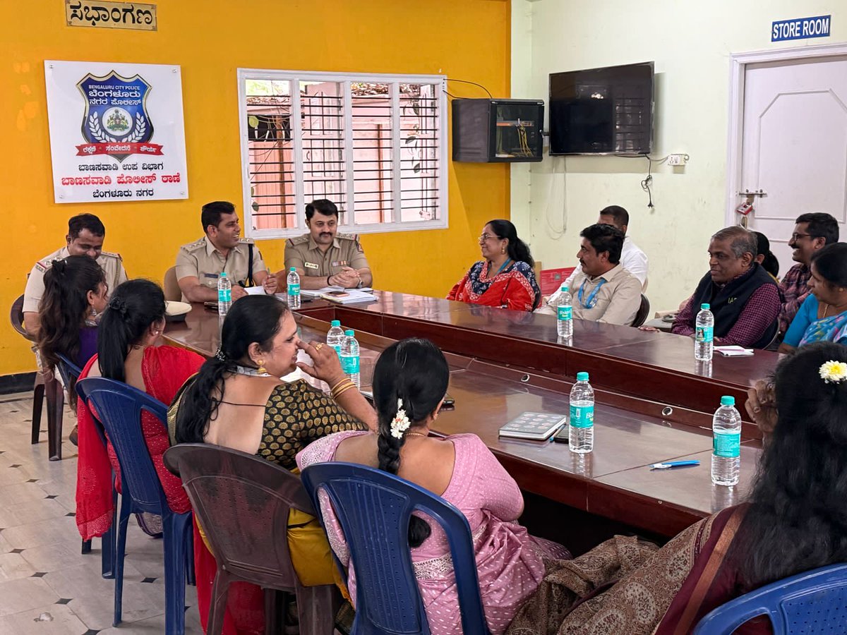 BANASAWADI PS ಬಾಣಸವಾಡಿ ಪೊಲೀಸ್ ಠಾಣೆ tweet media