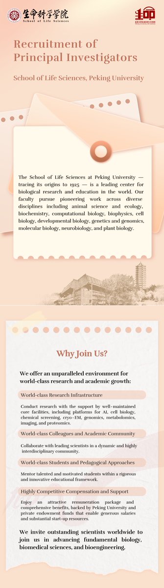 School of Life Sciences, Peking University tweet media