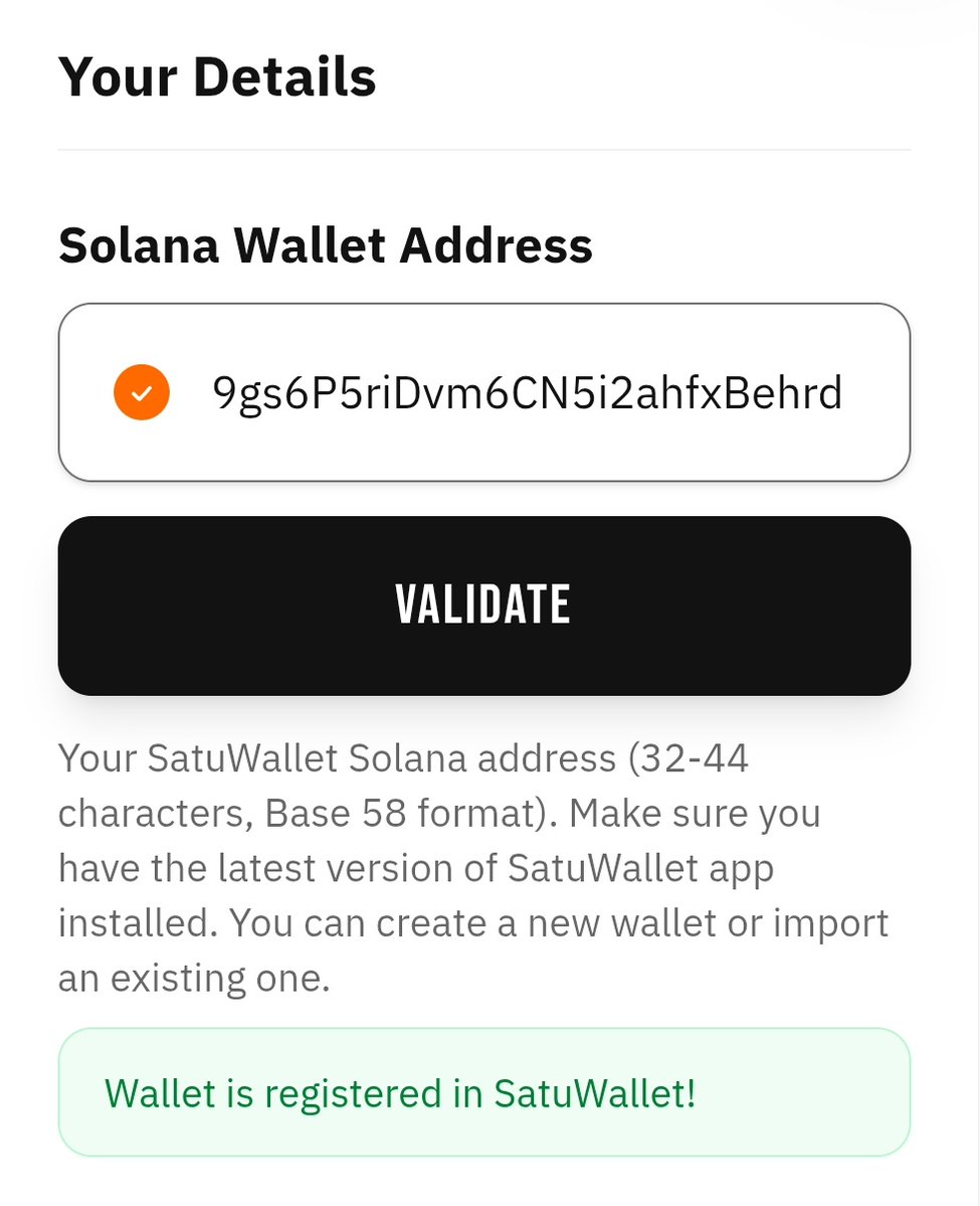 Satu Wallet tweet media