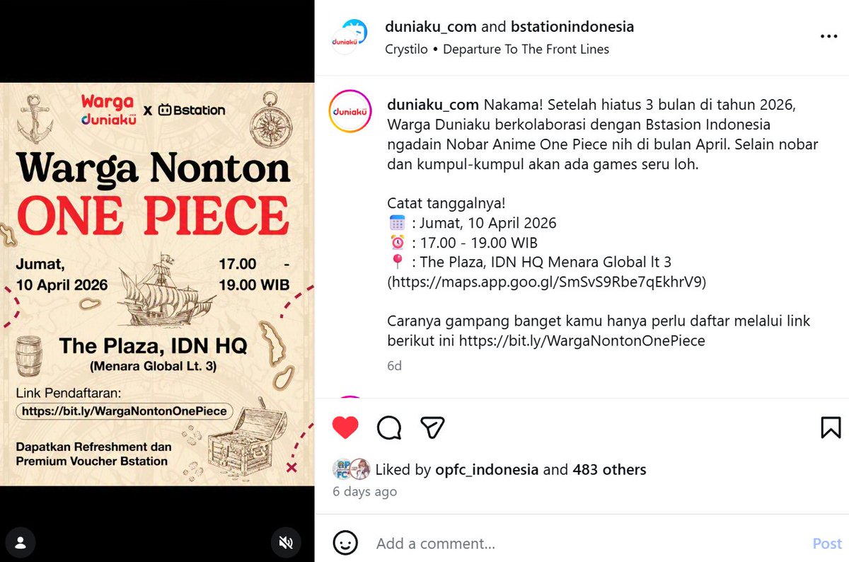 Bstation Indonesia tweet media