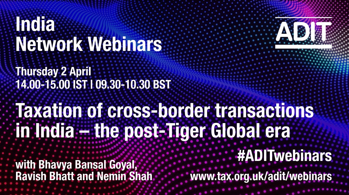 ADIT International Tax tweet media