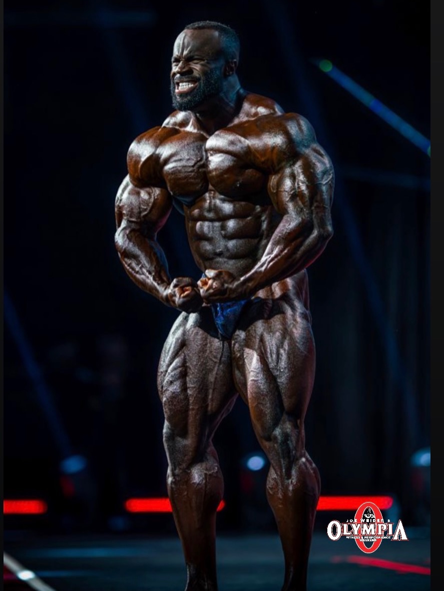samsondauda_'s tweet photo. @samson_dau50445 bringing the heat with a world-class most muscular pose on the Olympia stage! Let this serve as your Monday motivation to push past limits and chase greatness. https://t.co/tlD54BN9oj