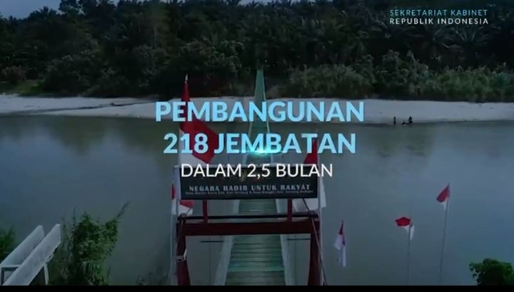 SUKSESKAN PROGRAM GERAK CEPAT UNTUK NEGERI, Presiden Prabowo meresmikan secara serempak pembangunan  218 jembatan didesa-desa
<a href="/YandriSusanto/">Yandri Susanto</a> 
@SekretariatNegaraRI 
#KementerianDesaPDT
#BPSDMKemendesaPDT
#TerimaKasihBapakPresiden
#GerakCepatUntukNegeriku
#JembatanMenujuKemakmuran