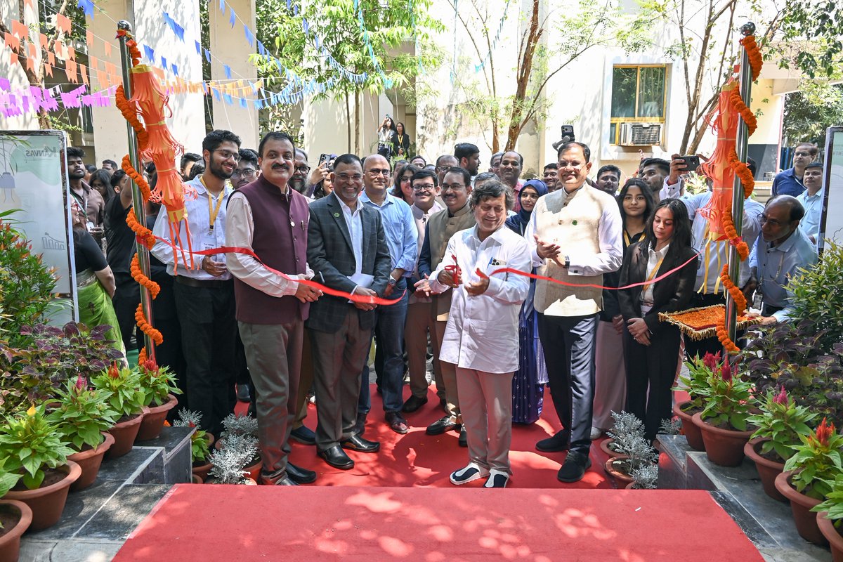 KIITUniversity's tweet photo. Our School of Management proudly presented KANVAS 2026, the flagship exhibition of its BBA programme, a dynamic reflection of creativity, innovation, and experiential learning in action.

Envisioned as more than just an academic showcase, KANVAS 2026 brought together the collective efforts of students across BBA I, BBA II, and BBA III, offering a vibrant platform to present their ideas, models, research posters, and collaborative projects. The exhibition captured the spirit of hands-on learning that KIIT strongly advocates, where classroom concepts were transformed into tangible, real-world applications.

Through an engaging display of interdisciplinary work, KANVAS 2026 highlighted not only the academic rigour of the programme but also the ingenuity, teamwork, and problem-solving abilities of its students. It stood as a celebration of young minds, fostering innovation, encouraging dialogue, and reinforcing KIIT’s commitment to nurturing future-ready professionals.

@ksombbsr