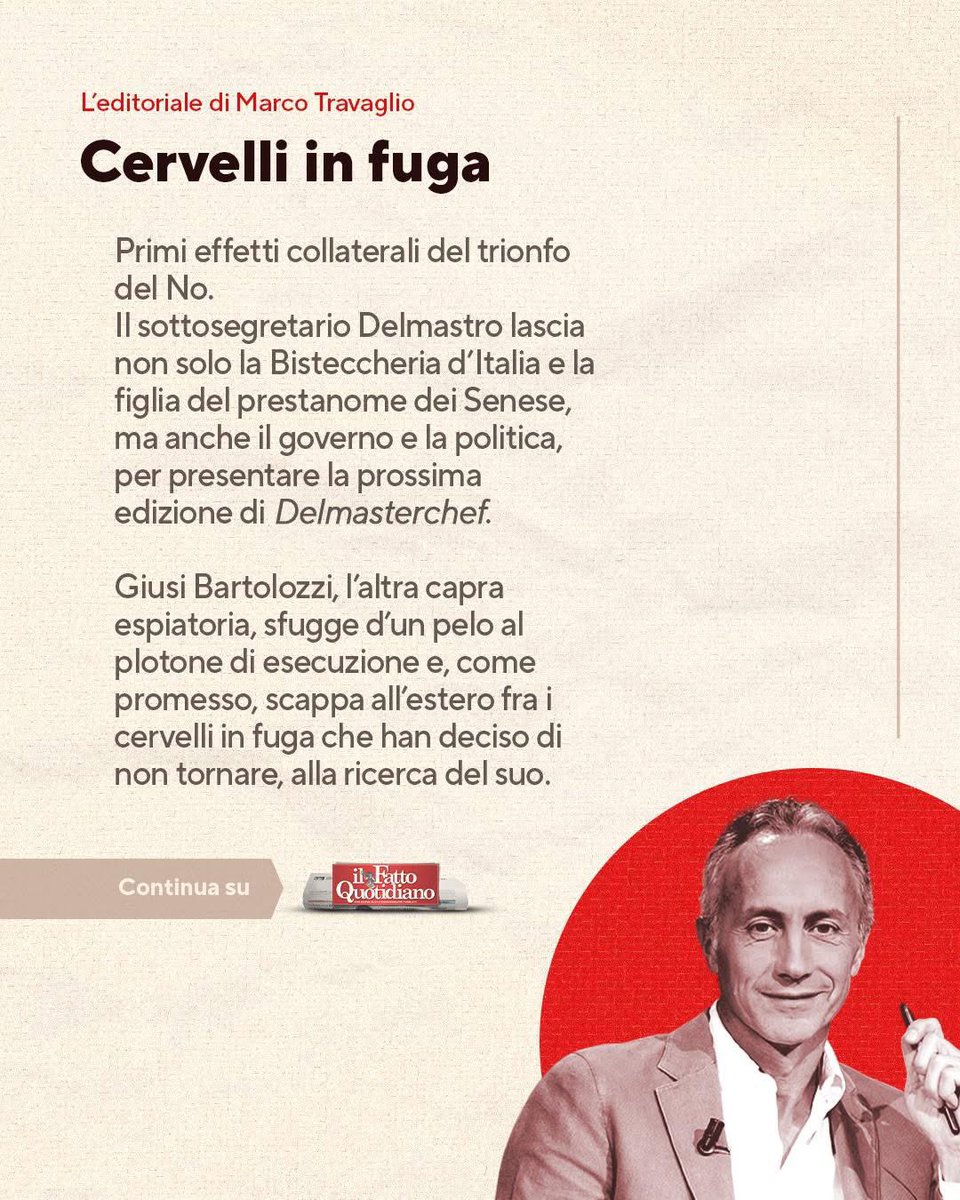 Marco Travaglio tweet media